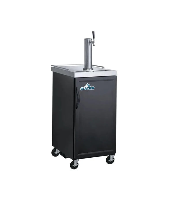 Glacier 24" Single Tap Kegerator - Continental Restaurant Equipment