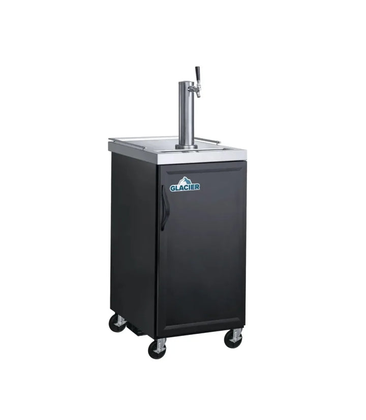 Glacier 24" Single Tap Kegerator - Continental Restaurant Equipment