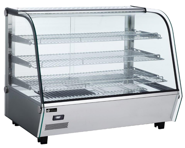 EFI HGCM-CT-3427-WH Countertop Heated Display Case 34"