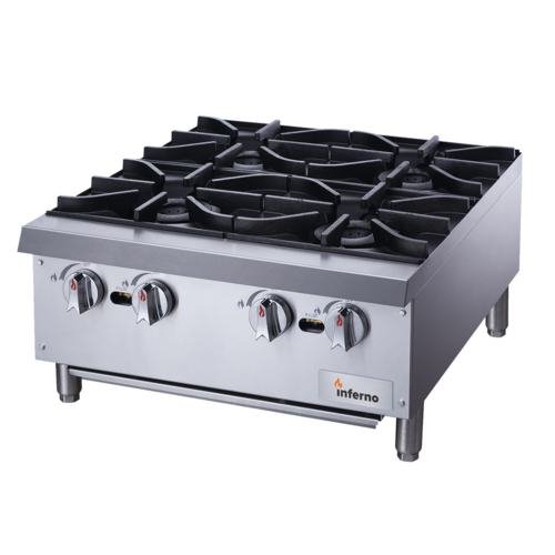 Inferno 24" (4) Open Burner Hot Plate 