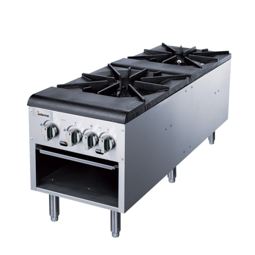Inferno Double Stock Pot Range  - Continental Restaurant Equipment