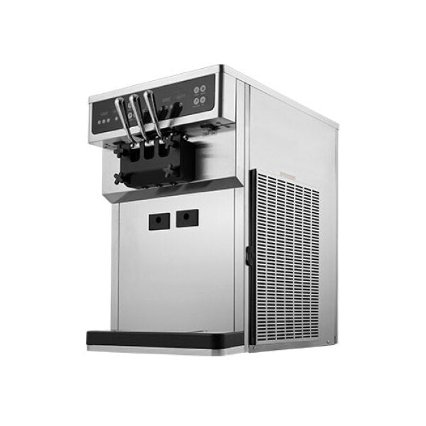 TWO FLAVOR, ONE TWIST, COUNTERTOP, AIR-COOLED SOFT SERVE ICE CREAM MACHINE