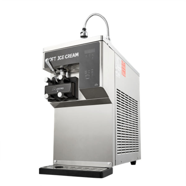 SINGLE FLAVOR, COUNTERTOP, AIR-COOLED, SOFT SERVE ICE CREAM MACHINE