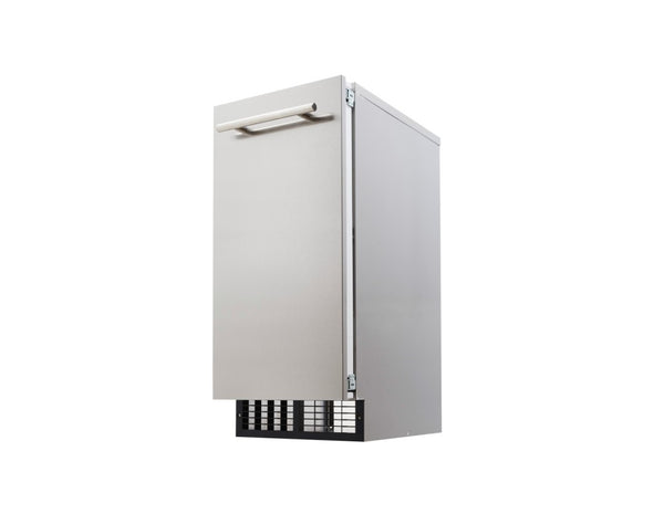 UNDERCOUNTER ICE MACHINE, NUGGET ICE, 90 LBS., 24.3 LBS. STORAGE