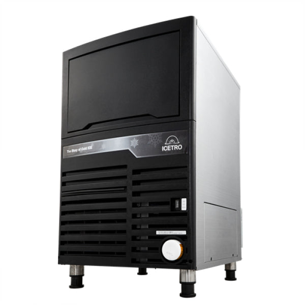 UNDERCOUNTER ICE MACHINE, FULL CUBE, AIR-COOLED, 105 LBS, 82 LBS STORAGE