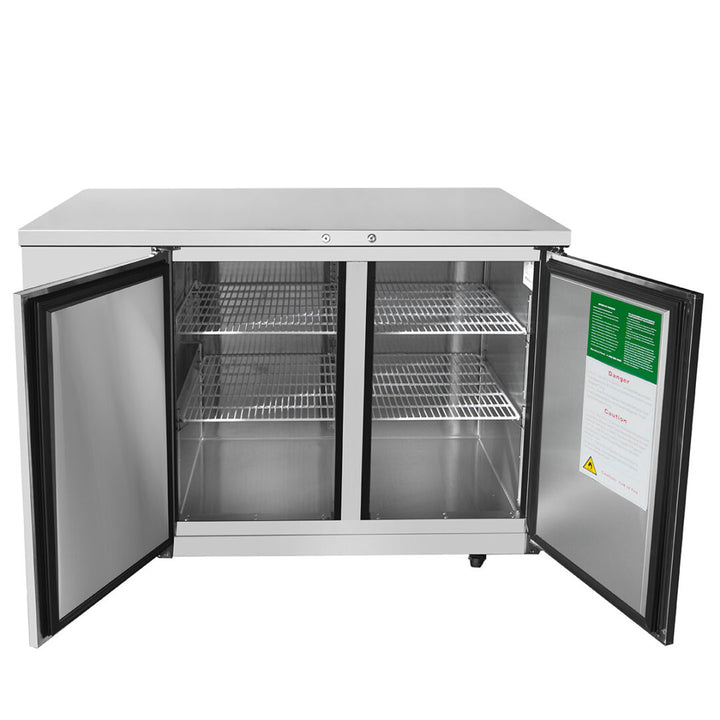 Atosa MBB48GR - 48" Back Bar Cabinet Refrigerated - Continental Restaurant Equipment