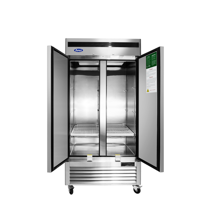 Atosa MBF8502GR — Bottom Mount Two (2) Door Reach-in Freezer - Continental Restaurant Equipment