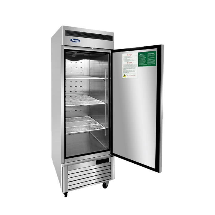 Atosa MBF8505  - 27" Reach In Refrigerator - 1 Door - Bottom Mount Compressor - Continental Restaurant Equipment