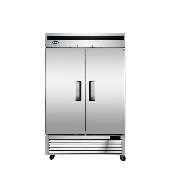 Atosa MBF8507 - 54" Reach In Refrigerator - 2 Door - Bottom Mount Compressor - Continental Restaurant Equipment