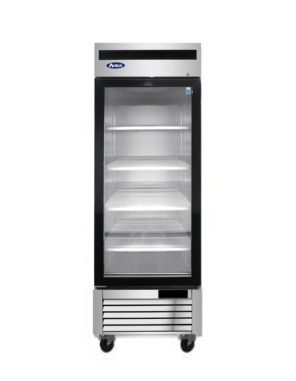 Atosa MCF8705GRL — One (1) Glass Door Merchandiser Cooler