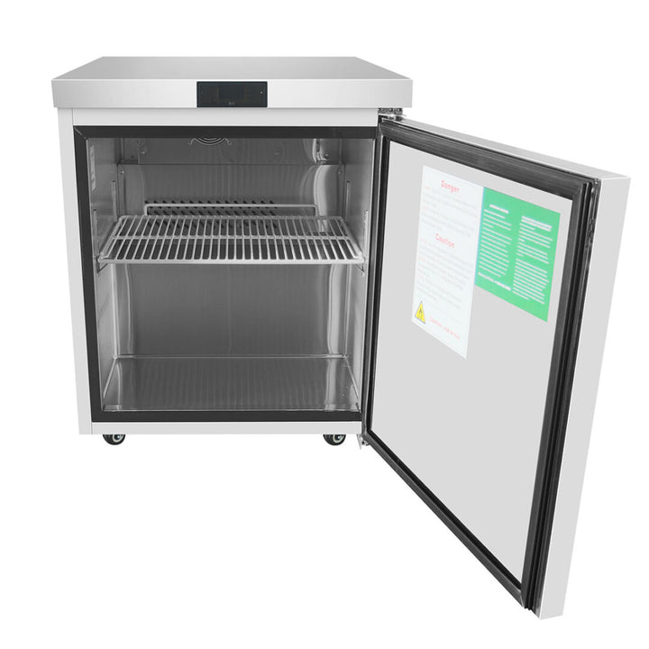 Atosa MGF8401 - 27" Undercounter Refrigerator - 1 Door - Continental Restaurant Equipment