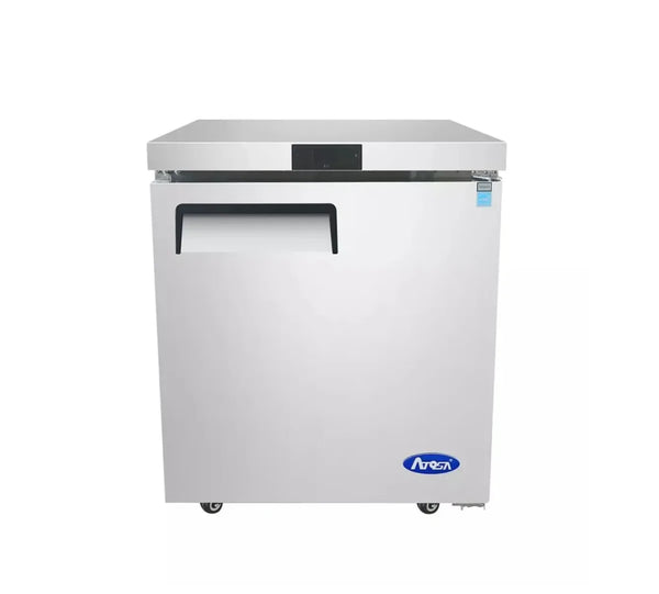 Atosa MGF8401 - 27" Undercounter Refrigerator - 1 Door - Continental Restaurant Equipment