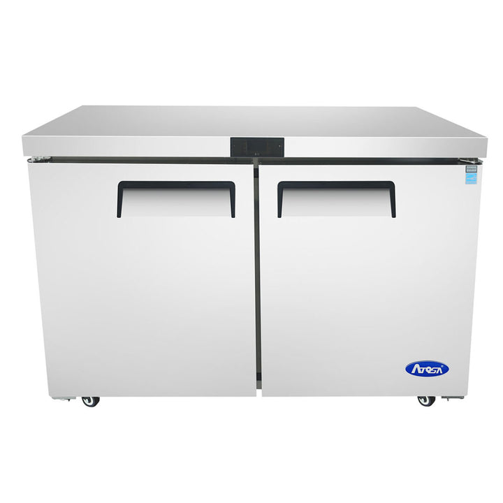 Atosa MGF8402 - 48" Undercounter Refrigerator - 2 Door - Continental Restaurant Equipment