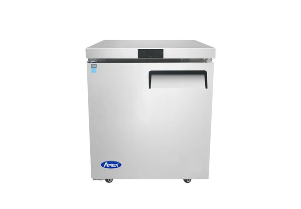 Atosa MGF8405GRL — 27″ Undercounter Freezer, Left-hand Hinge - Continental Restaurant Equipment
