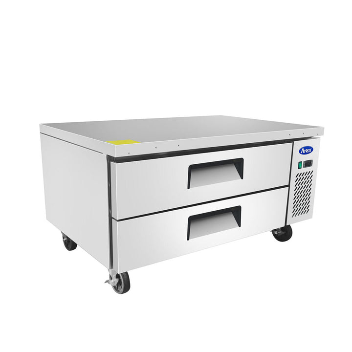 Atosa MGF8450GR - 48" 2 Drawer Chef Base Refrigerator - Continental Restaurant Equipment