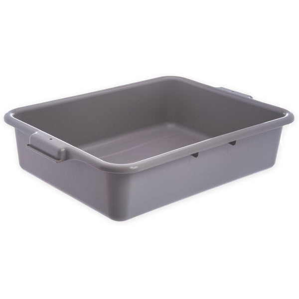 Tote Box 20" x 15" x 5" - Gray - Continental Restaurant Equipment