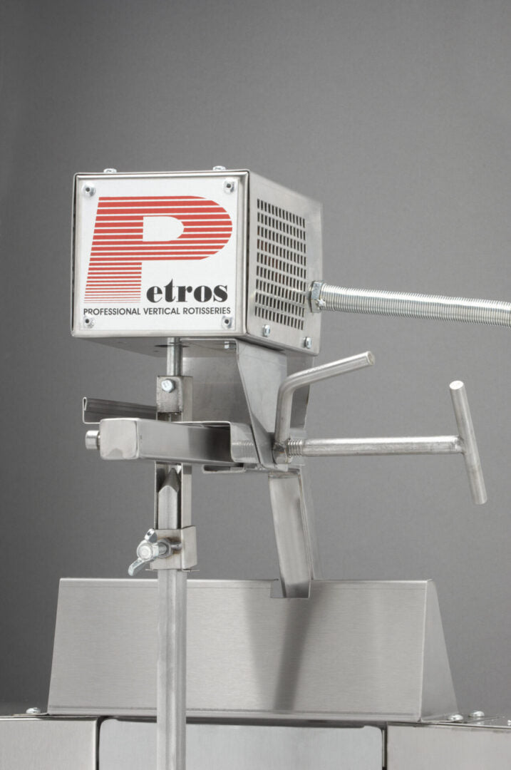 Petros RG-60 Shawarma Machine Vertical Broiler Natural Gas 6 Burner 60,000 BTU'S - Continental Restaurant Equipment