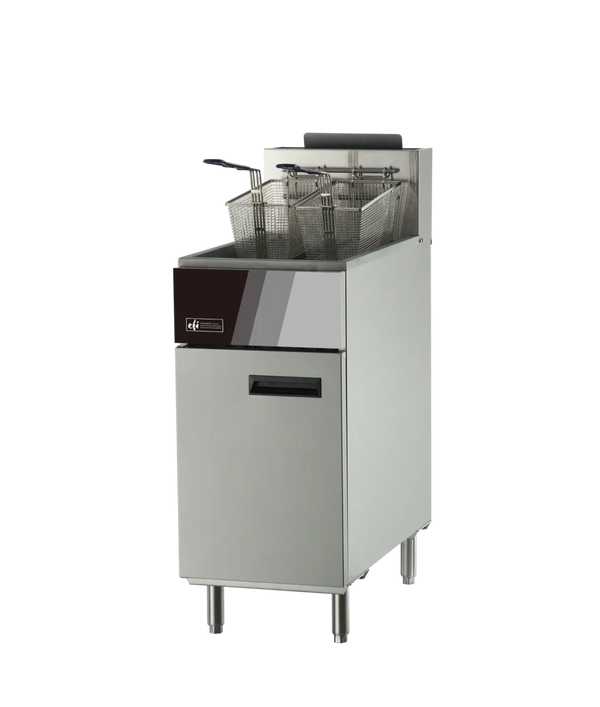 EFI RCTFS-50N Floor Natural Gas Fryer – 50lbs Capacity