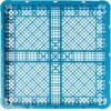 RF14 - OptiClean™ Flatware Rack 18.25" Compartment - Carlisle Blue - Continental Restaurant Equipment