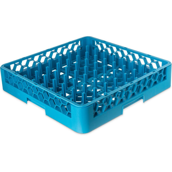 RP14 - OptiClean™ All-Purpose Peg Dish Rack 2.5" Pegs - Carlisle Blue - Continental Restaurant Equipment