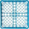 RP14 - OptiClean™ All-Purpose Peg Dish Rack 2.5" Pegs - Carlisle Blue - Continental Restaurant Equipment