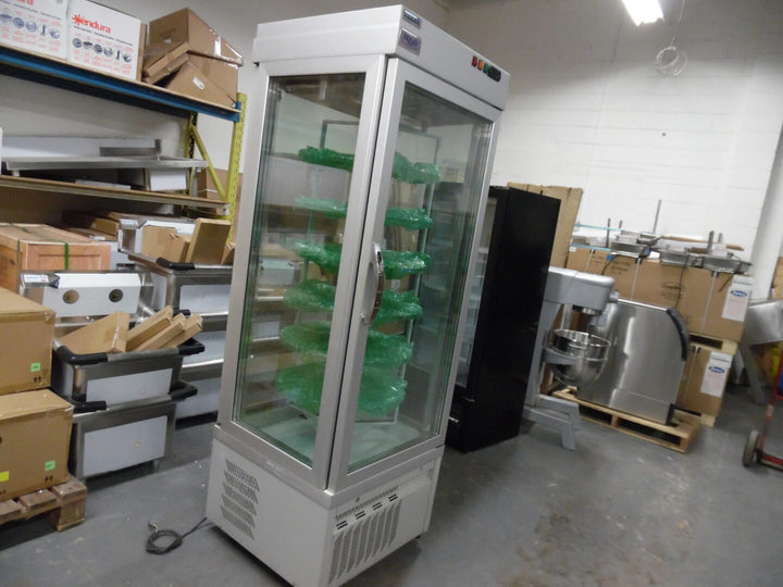 Used Cake display case revolving Upright - Continental Restaurant Equipment
