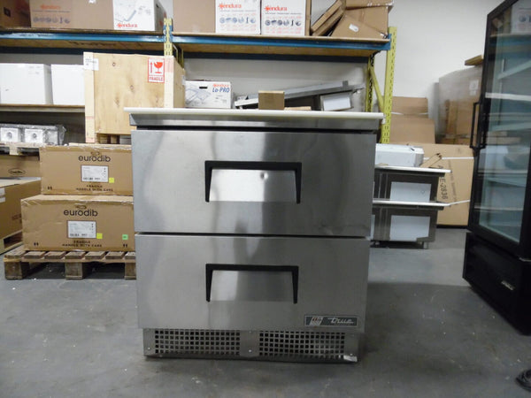 Used True Sandwich Prep Table with Drawers