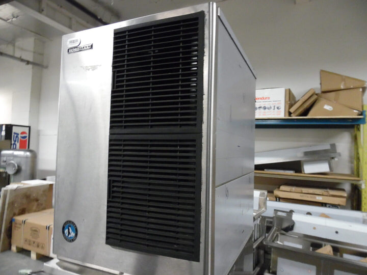 Used KM-340MAH Hoshiaki Ice Maker with 450lb Ice Bin - Continental Restaurant Equipment