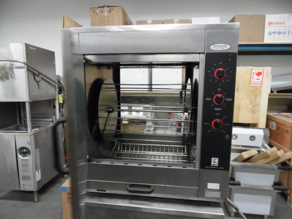 Used Electric BBQ Chicken Rotisserie
