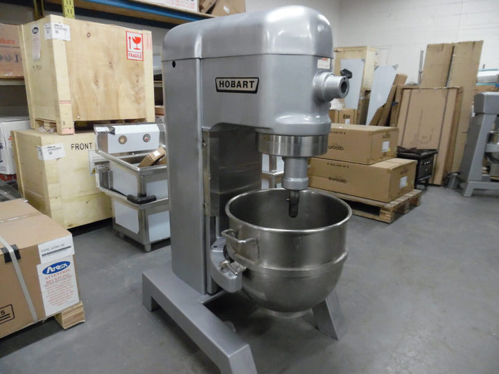 SOLD Used Hobart 60 Quart Dough mixer 240V phase 1 - Continental Restaurant Equipment