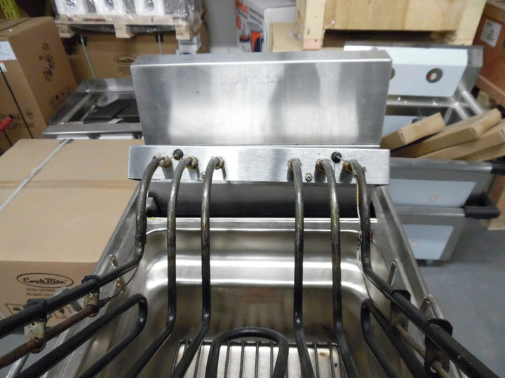 Used Garland Double Basket Fryer 208V Floor Model - Continental Restaurant Equipment