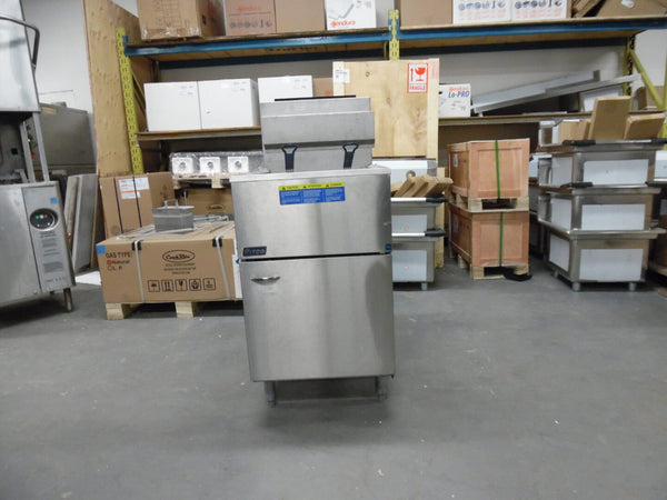 Used Pitco 65C+Fryer Double basket Natural Gas