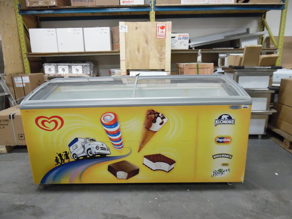 Used Ice cream Freezer 70 Inch Length