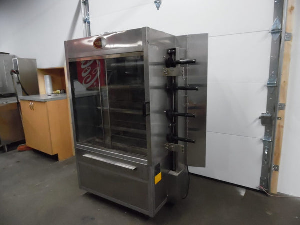Used Old Hickory N4G-NG 20 Chicken Commercial Rotisserie Oven Machine
