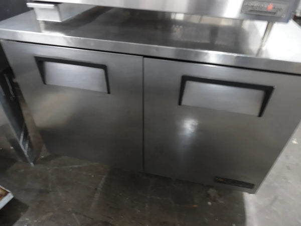 Used True TUC-48-HC 48" 2 Solid Door Undercounter Refrigerator