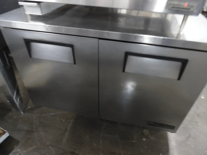 Used True TUC-48-HC 48" 2 Solid Door Undercounter Refrigerator - Continental Restaurant Equipment
