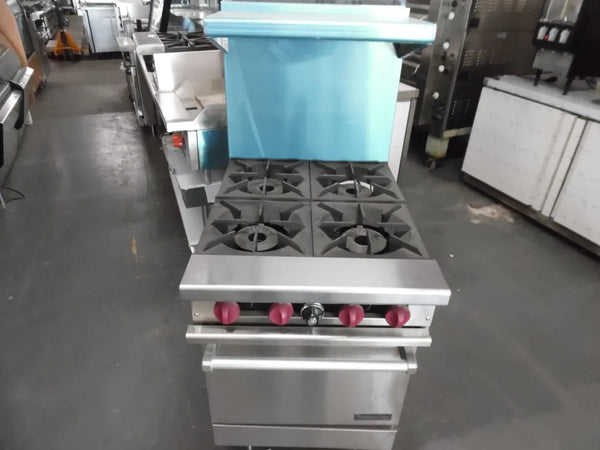 Used Therma-Tek TMD24-4-1 Restaurant Gas Range, 24" Wide