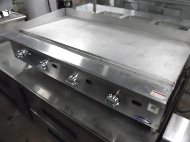 Used 48″ Manual Griddle Heavy Duty Natural Gas - Continental Restaurant Equipment