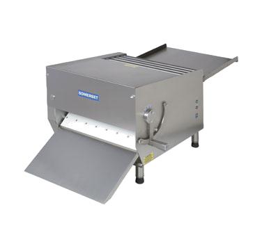Somerset CDR-700 20" synthetic rollers, sheets over 50 lbs. of dough up to 20" wide