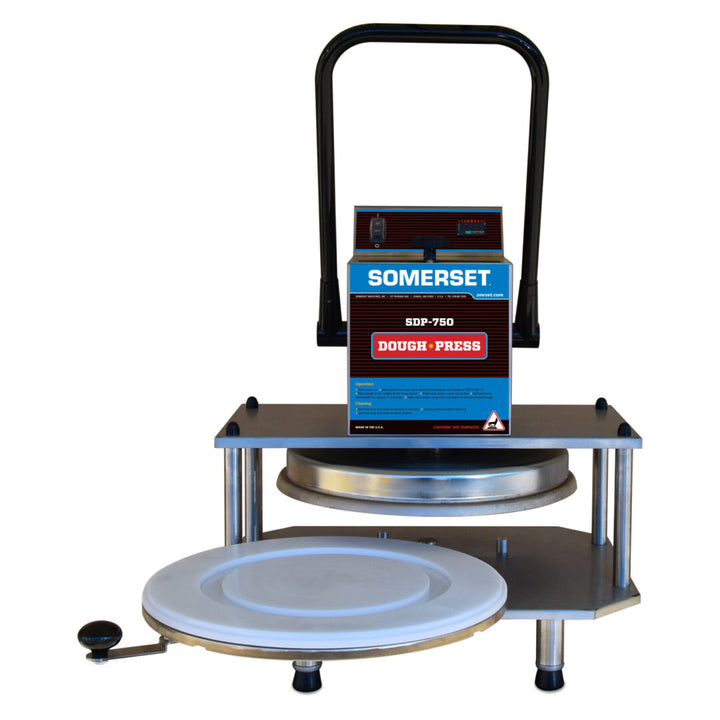 Somerset SDP-750 Multi-functional Dough Press, compact/table top design, manual operation - Continental Restaurant Equipment