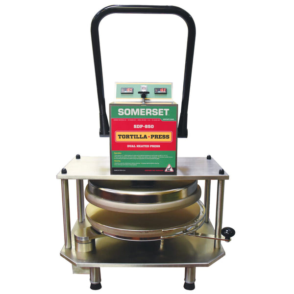 Somerset SDP-850 Pizza/Bread Dough Press, compact/table top design, manual operation