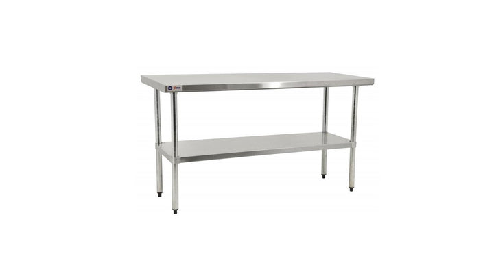 Elite series 24″ x 72″ stainless steel worktable item: 17582 - Continental Restaurant Equipment