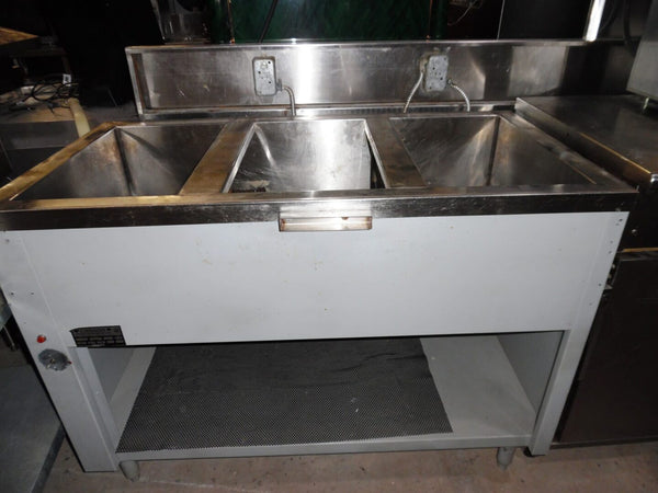 Used Steam Table Electric 240V 3 Wells