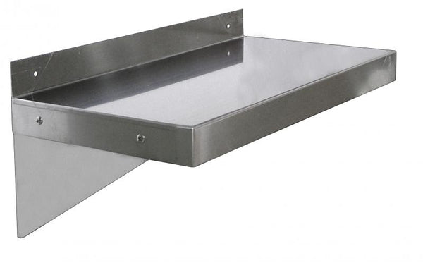16″ x 60″ stainless steel wall shelf item: 24411
