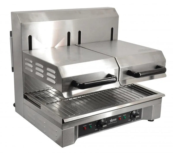 Omcan  CE-CN-1633-D Stainless Steel Double Adjustable Salamander