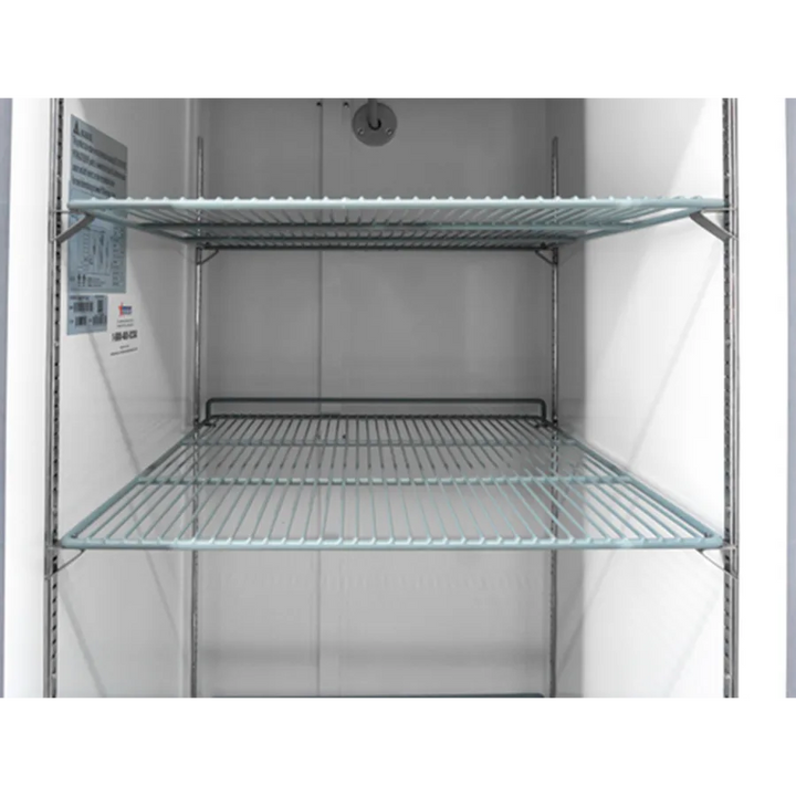 Omcan  FR-CN-1372E-HC Aurora 54″ Reach-in Freezer, 2 Doors, Stainless Steel, 41 cu.ft. (1169 L) Capacity – 110V, 780W - Continental Restaurant Equipment