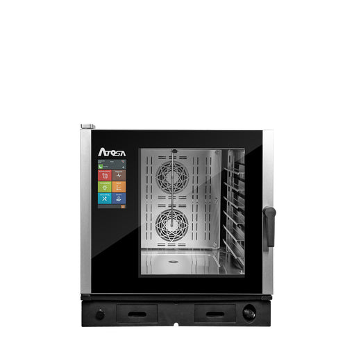 Atosa AEC-0621E Smart Touch Combi Oven Electric 10” Smart Touch Screen - Continental Restaurant Equipment