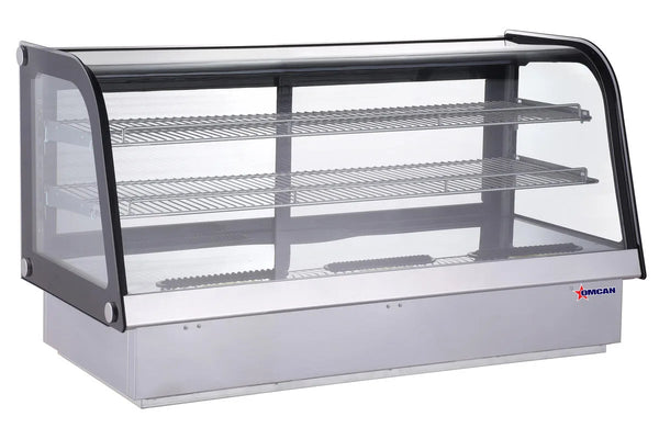 Omcan  RS-CN-0252-4D 60″ Drop-in Refrigerated Showcase with 198 L (7 cu.ft.) Capacity