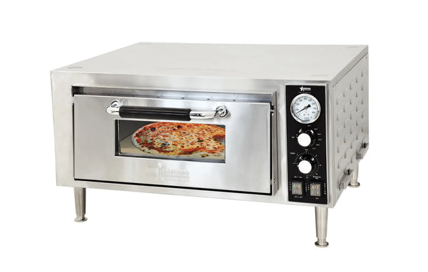 Omcan  PE-CN-1800-S Countertop Single Quartz Pizza Oven - Continental Restaurant Equipment