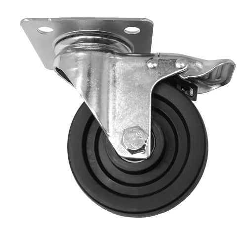 Omcan Optional Wheels with Brake for Granite Top Refrigerated Pizza Prep Tables